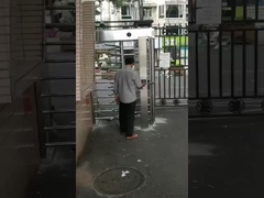 Wewnętrzne / zewnętrzne bramy z pełną wysokością z czytnikiem kart lub systemem sterowania wieloma dostępami